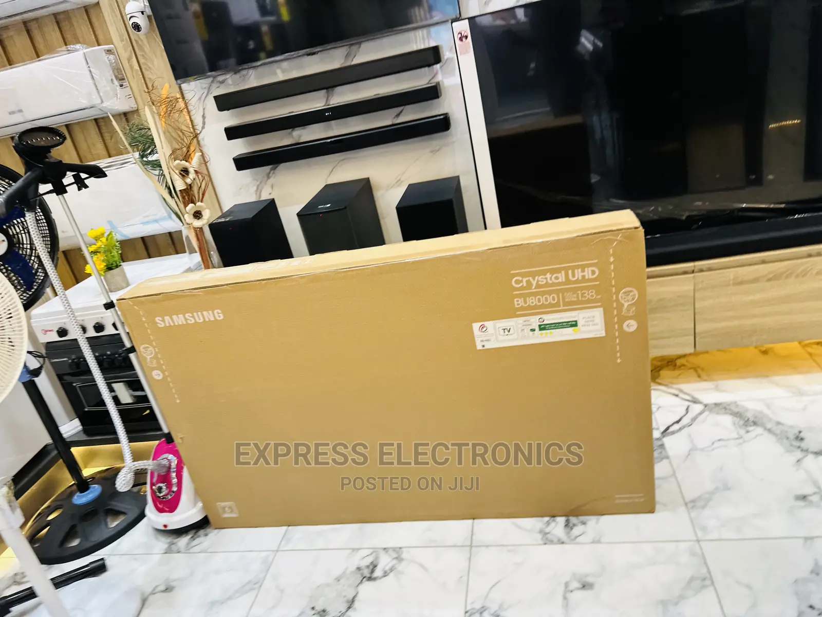Samsung UHD Smart Glossy Screen  55”Bu8000