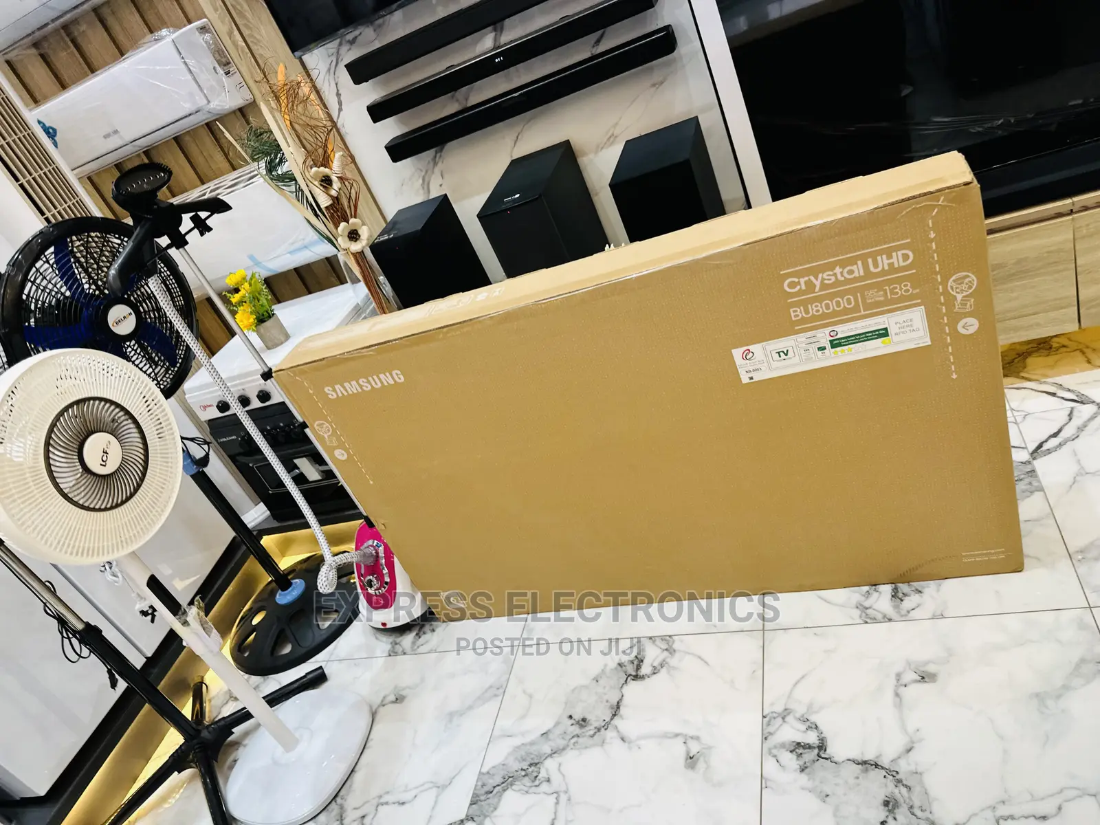Samsung UHD Smart Glossy Screen  55”Bu8000