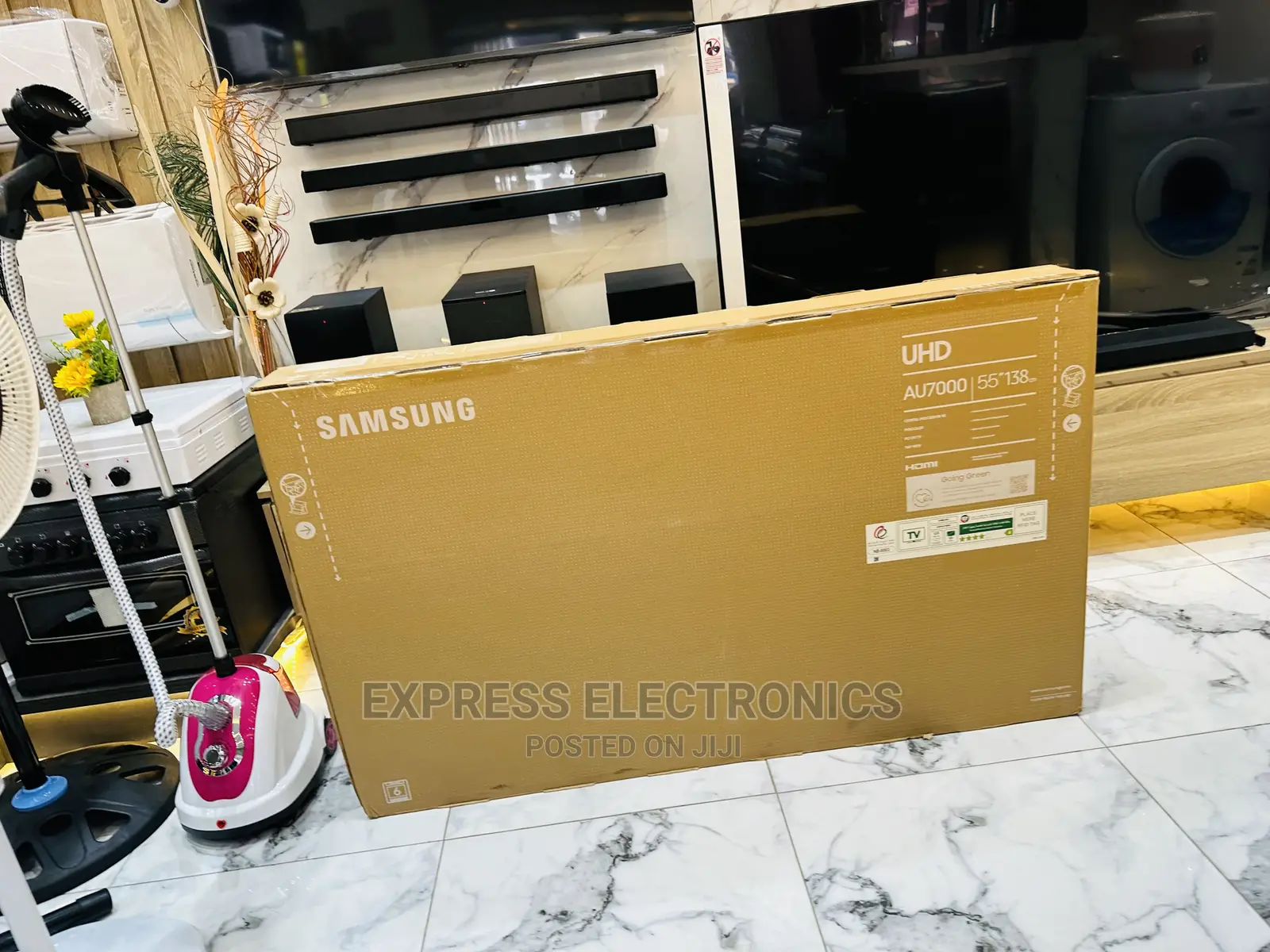 Glossy Slim UHD Smart Samsung 55”Au7172
