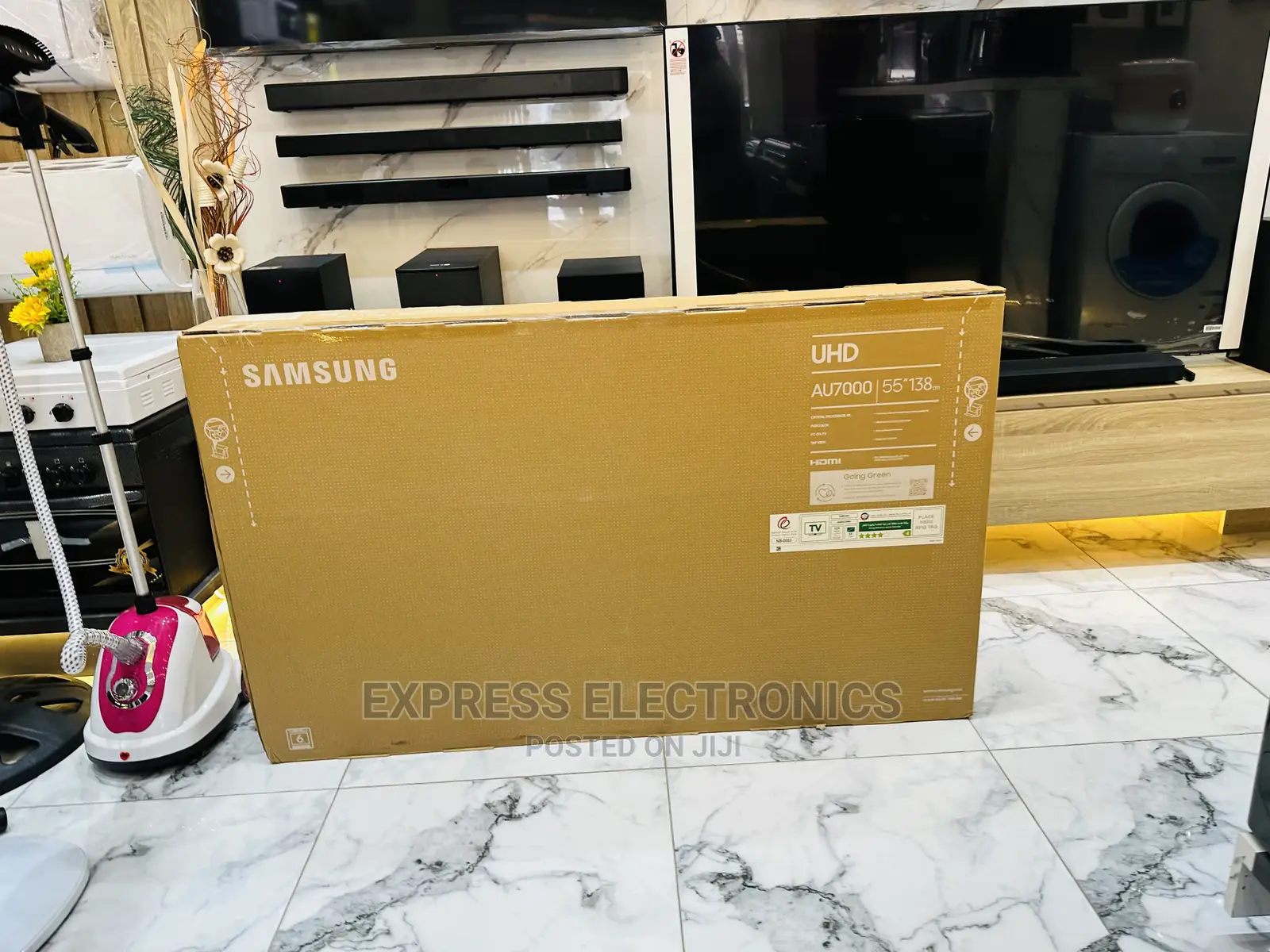 Glossy Slim UHD Smart Samsung 55”Au7172