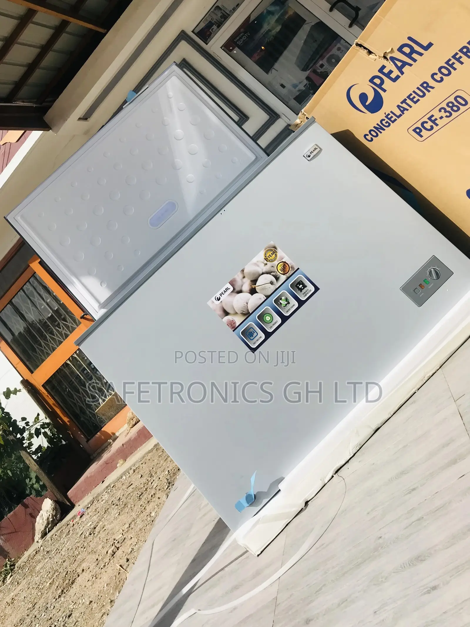 Single Door Chest Freezer PCF- Pearl 147liters 