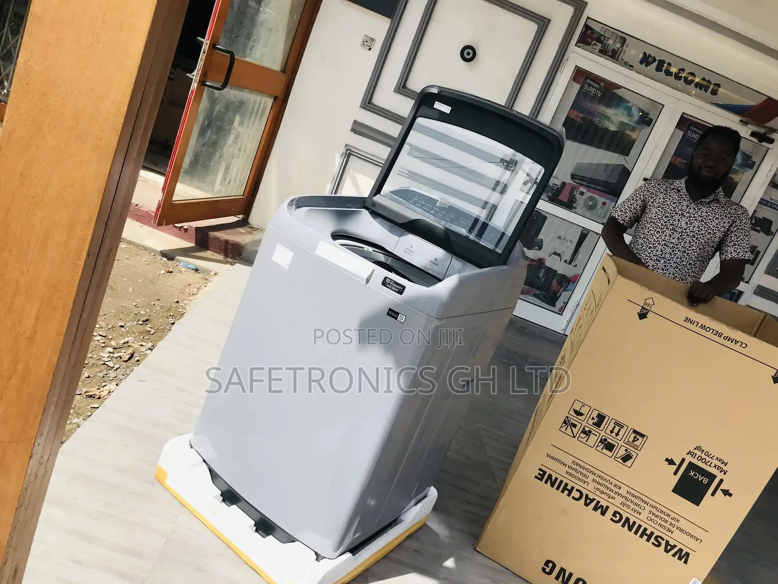 Samsung Less Energy Washingmachine Top Load 11KG 