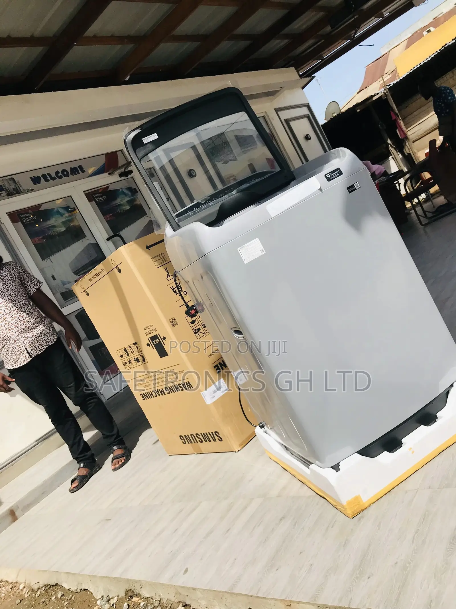  Samsung 11kg Washingmachine WA11T5260BY Top Load