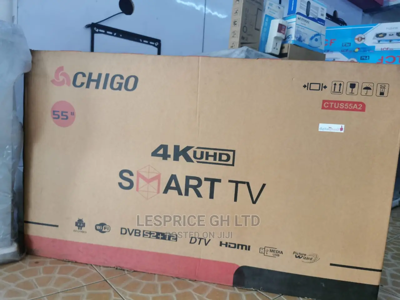 Crystal Clear Chigo Smart TV 55 "