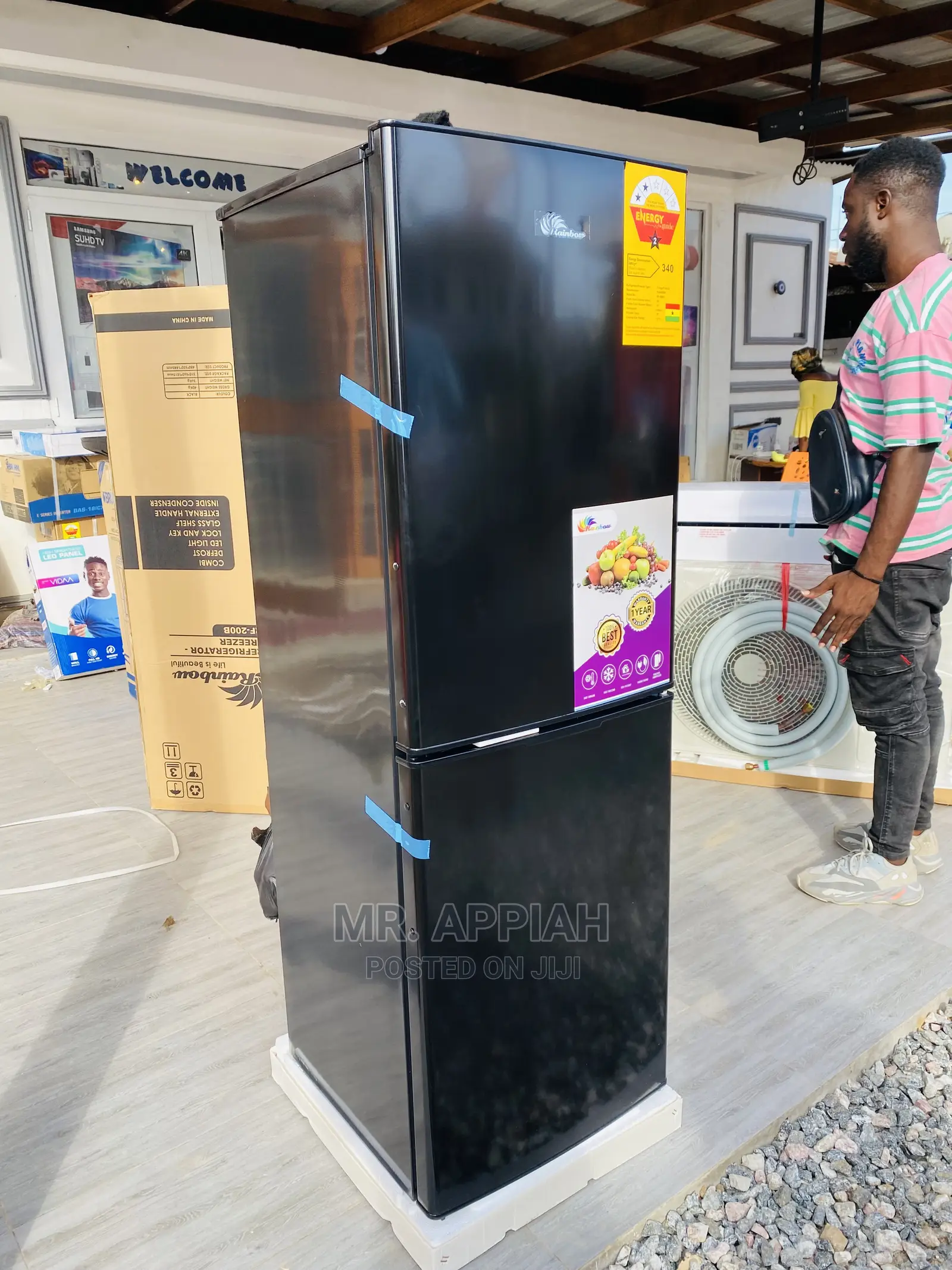Extremely Chilling Rainbow 140lrefrigerator(RF-200B)In Stock
