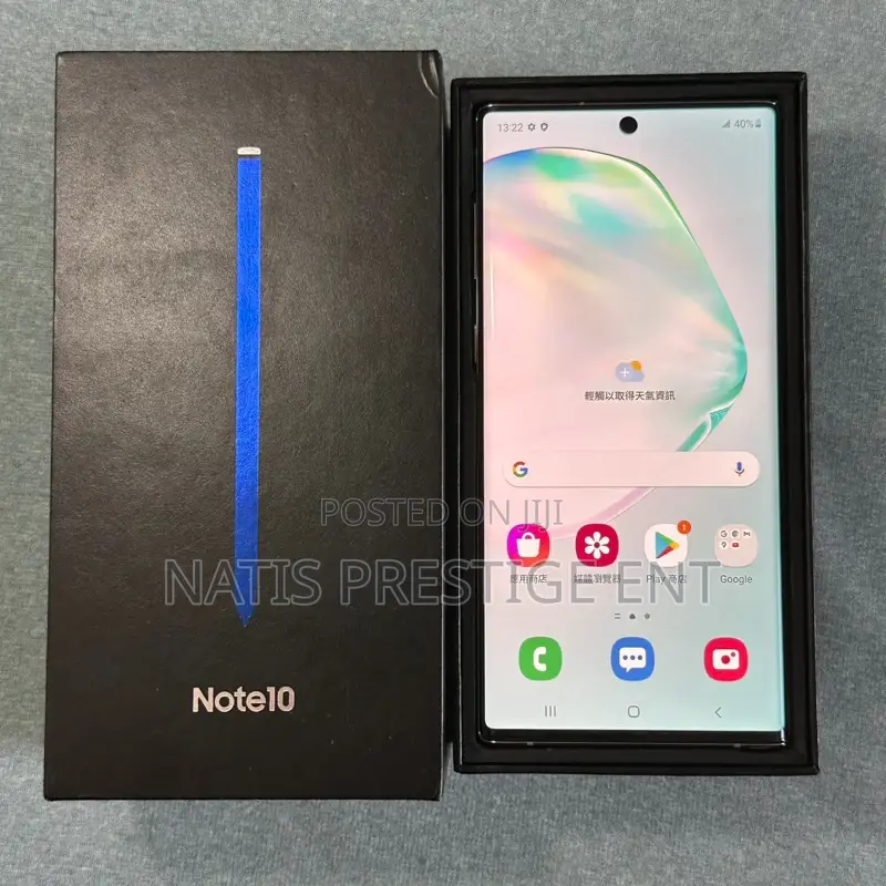 New Samsung Galaxy Note 10 5G 256 GB Black