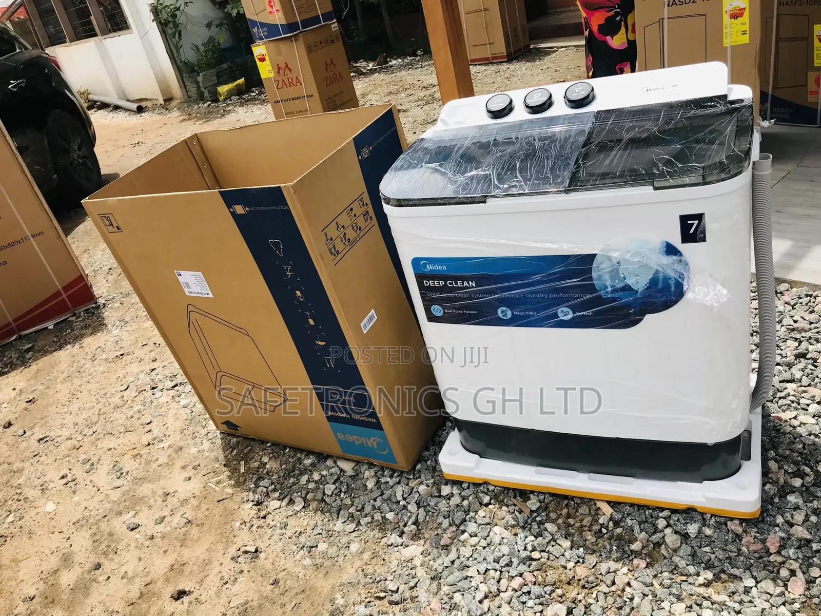 Top Load Washingmachine 7kg Midea  MT100W70