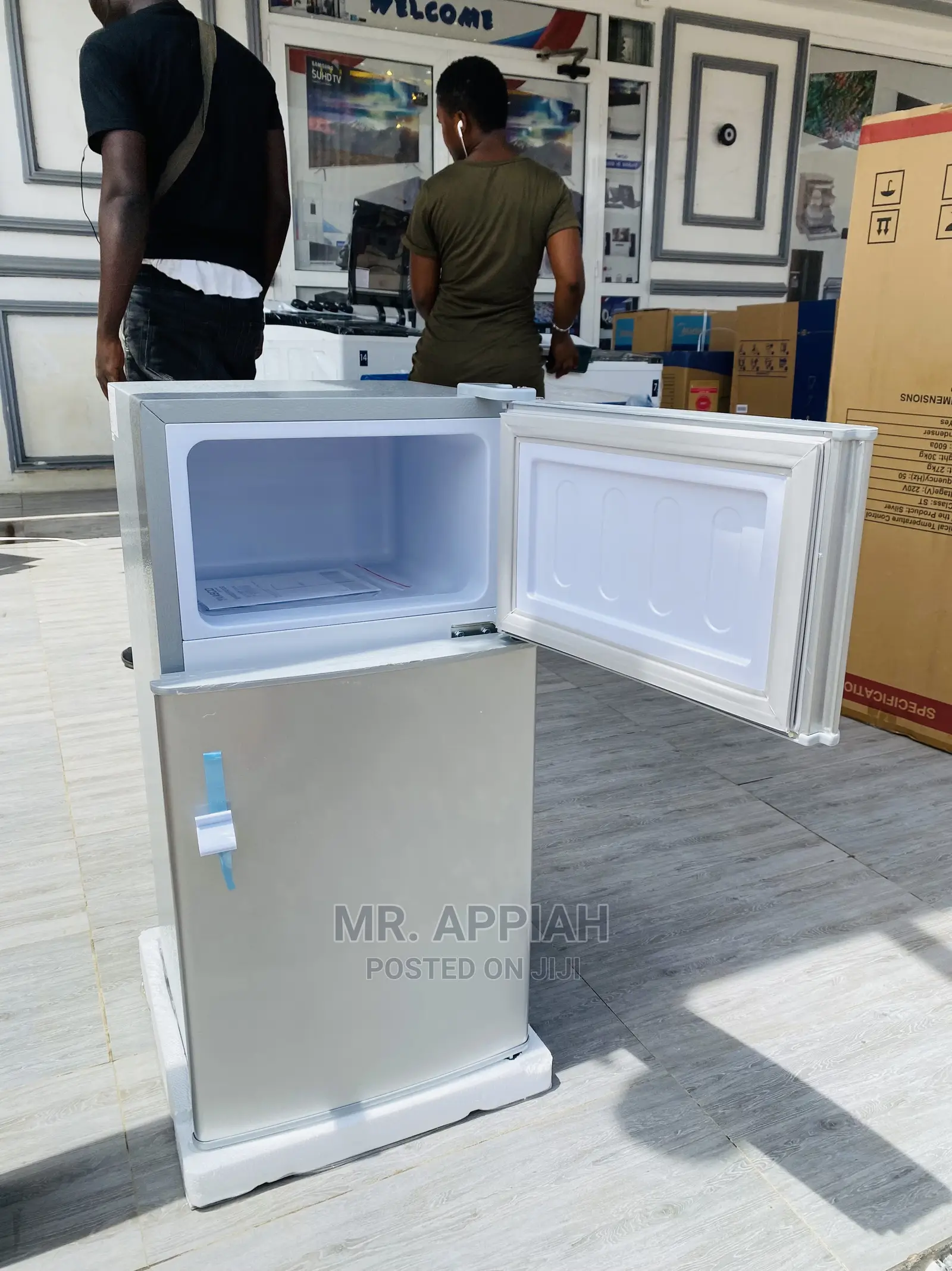 High Quality Nasco Double Door Top Freezer Fridge(Nasf2-10)