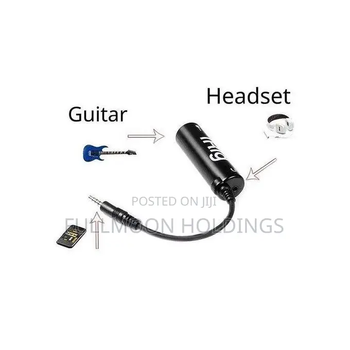 Irig Guitar Link Audio Interface Cable Rig Adapter