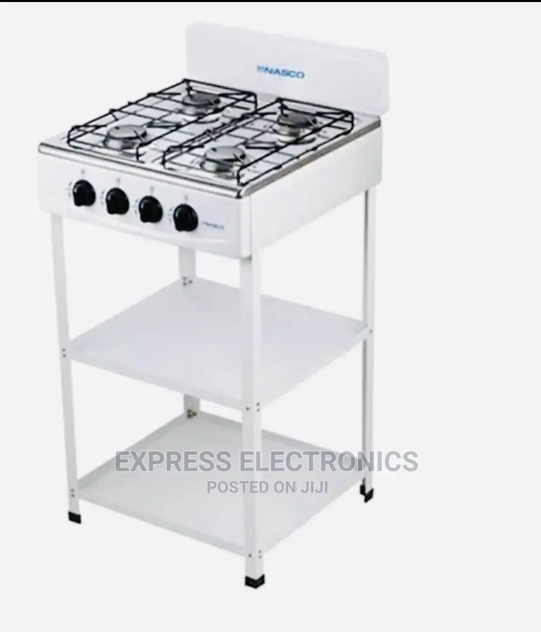 Beautiful Design NASCO STOVE 4 GAS BURNERS White