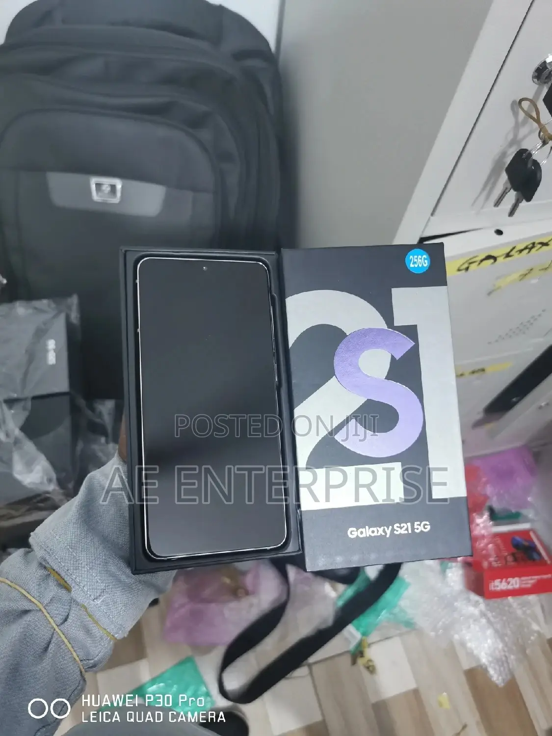 New Samsung Galaxy S21 5G 256 GB Purple