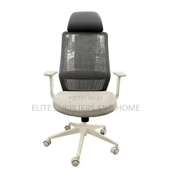 Chair Office PU With Armrest Mesh 132187