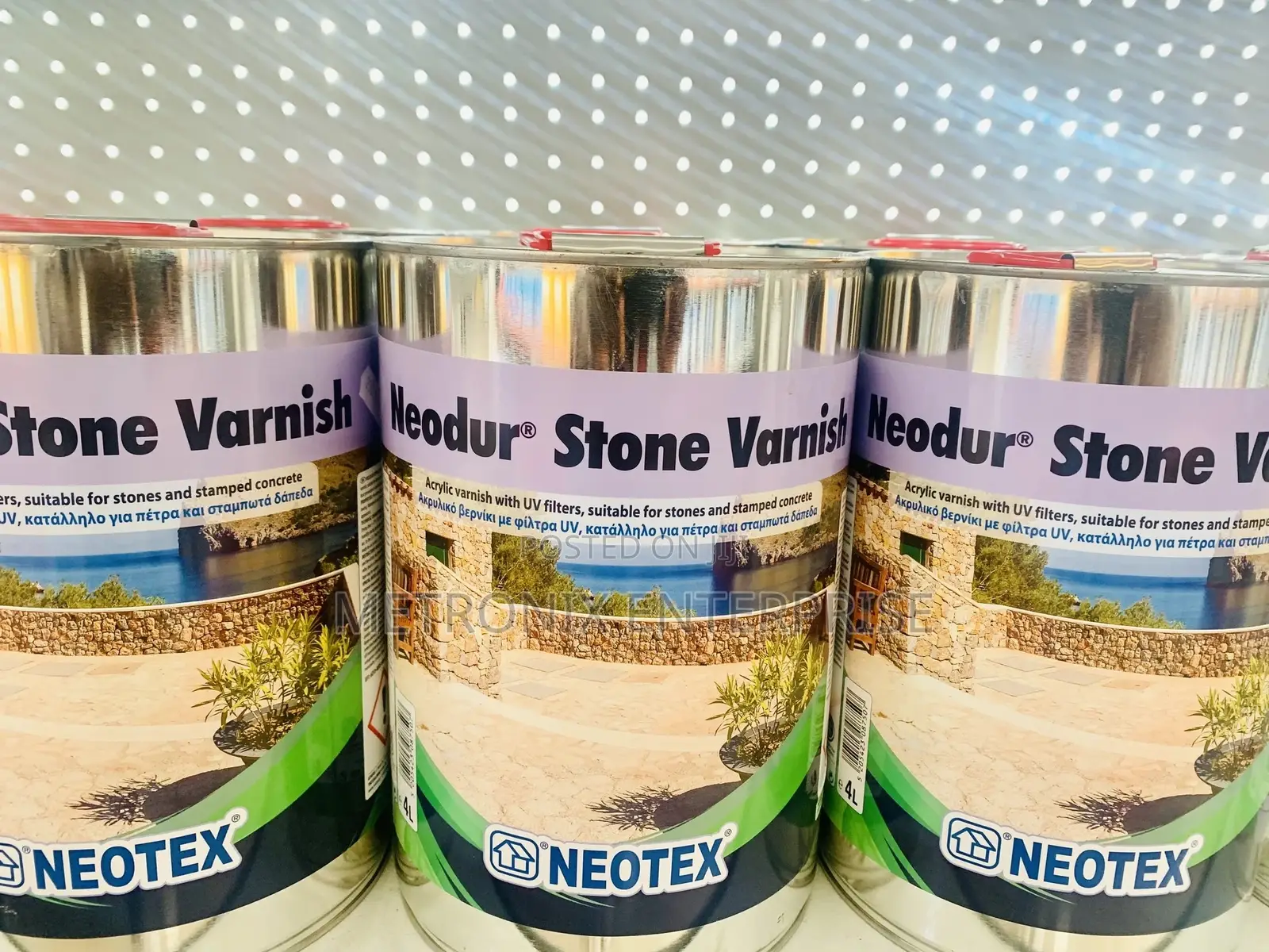 Stone Varnish,4kg Neotex