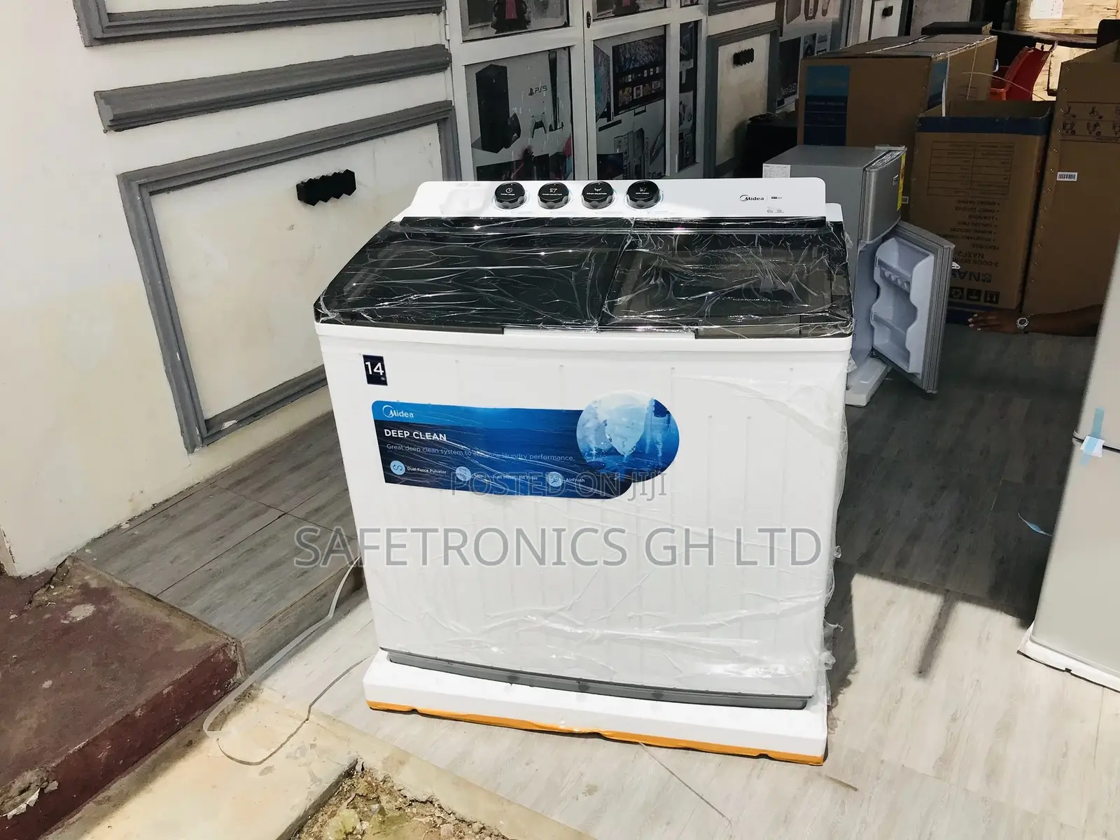 Automatic Twintub 14kg Washingmachine MT100W140 