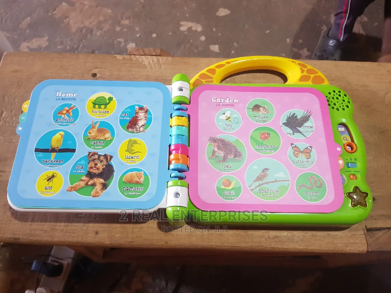 Leap Frog Electronic Learning Animals Book