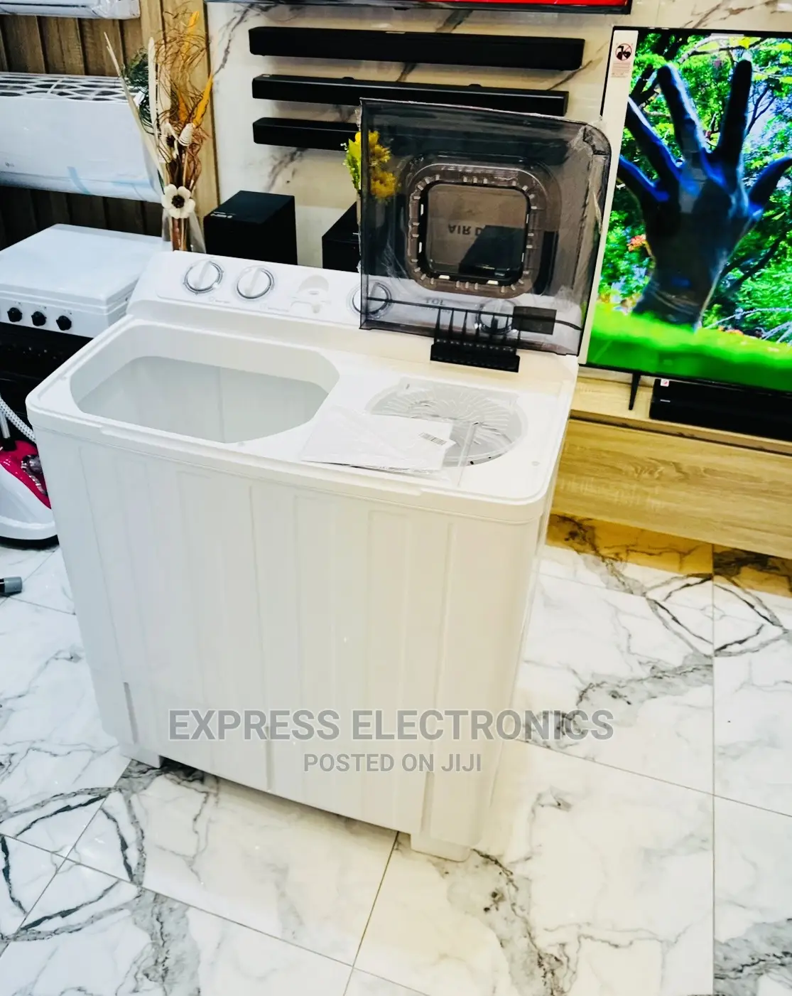 Transparent Lid Sleek and Unique TCL 10kg Topload WM