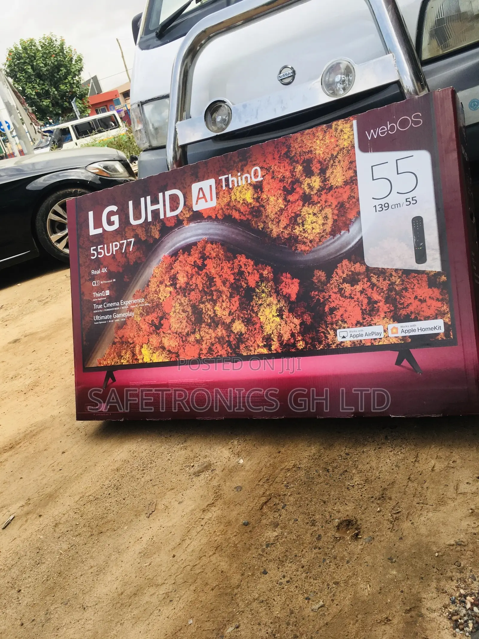 UP77 LG Tv 55 Inches Smart Glossy 