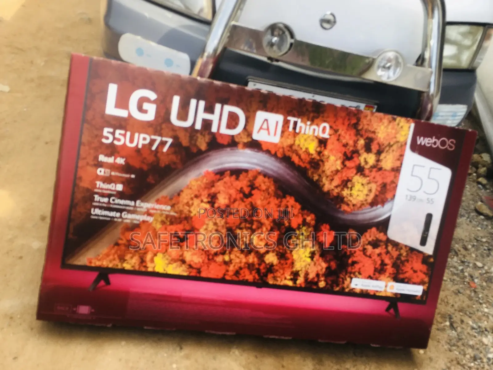 Lg UHD Glossy Led Smart 55 Inches 
