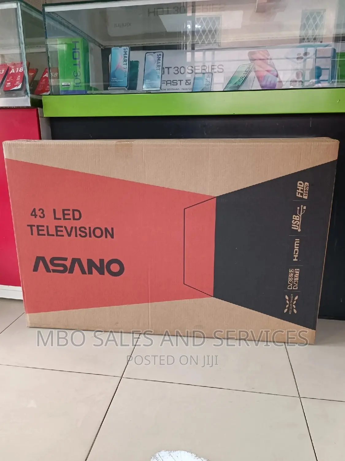 Asano 43inchs LED Digital Satellite TV