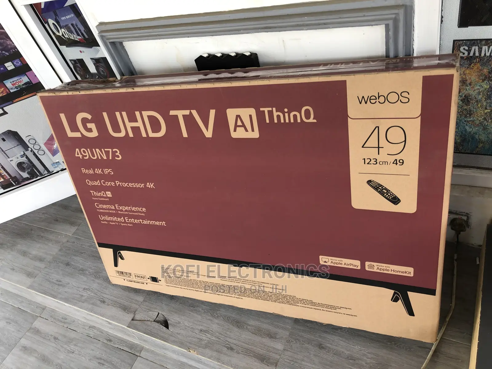 49" LG Real Uhd Smart 120tm LED TV - 49un73