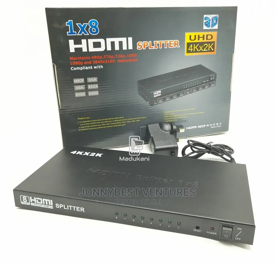 8 Port Hdmi Splitters