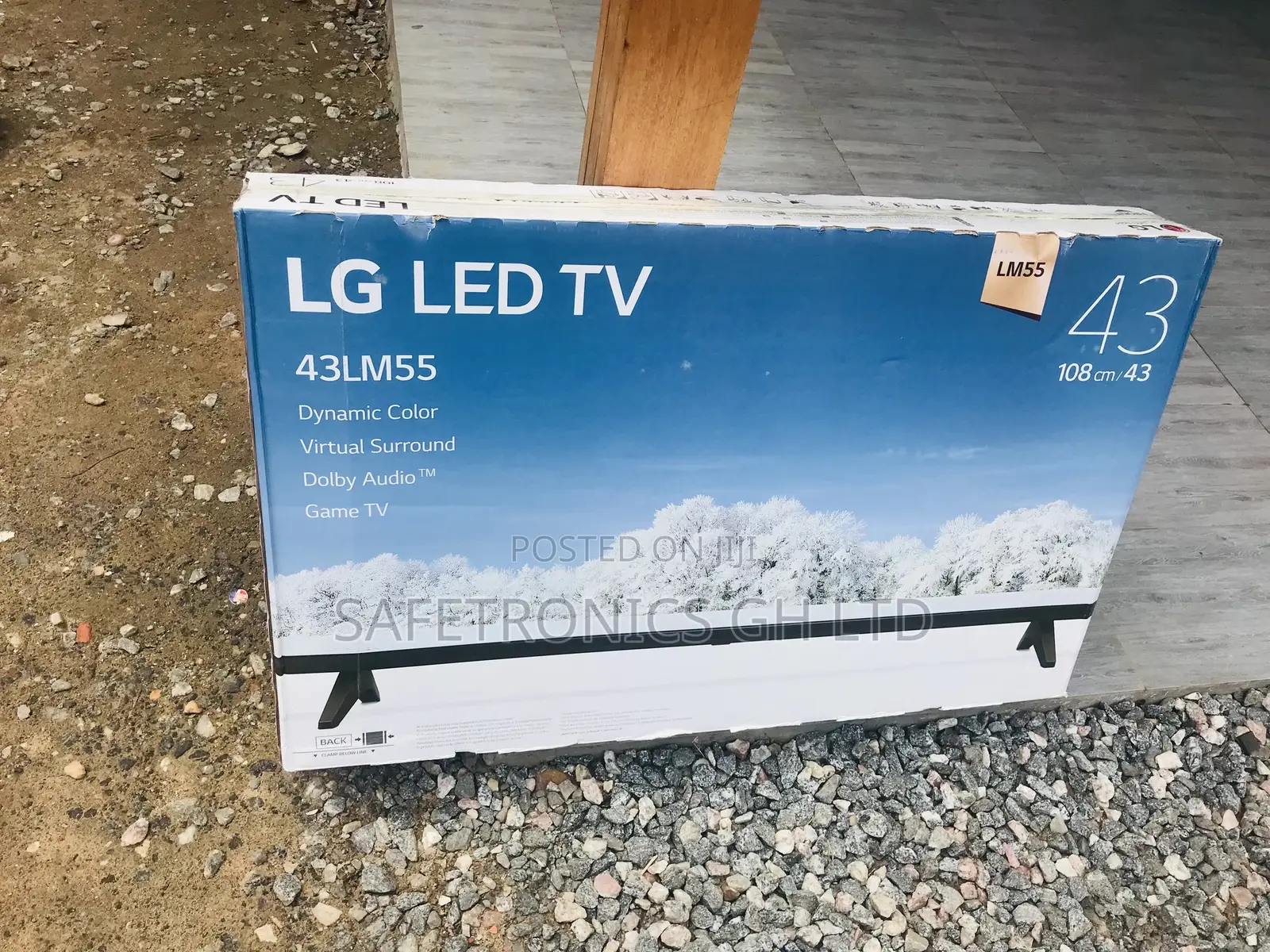 LG LM55 Tv LED Smart Glossy 43 Inches 
