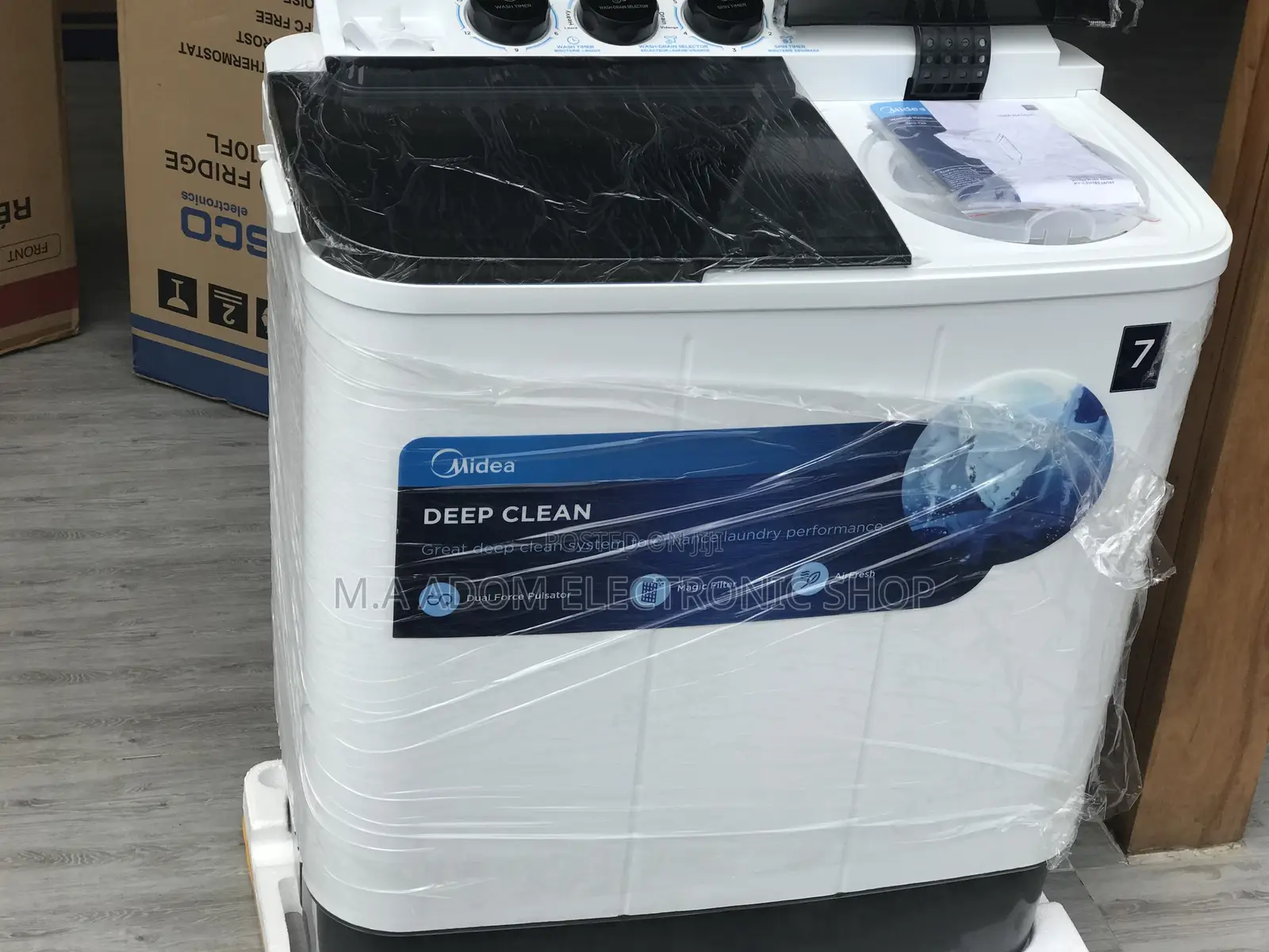 Better Midea 7 KG Twin Tub Semi Automatic Washing Machine