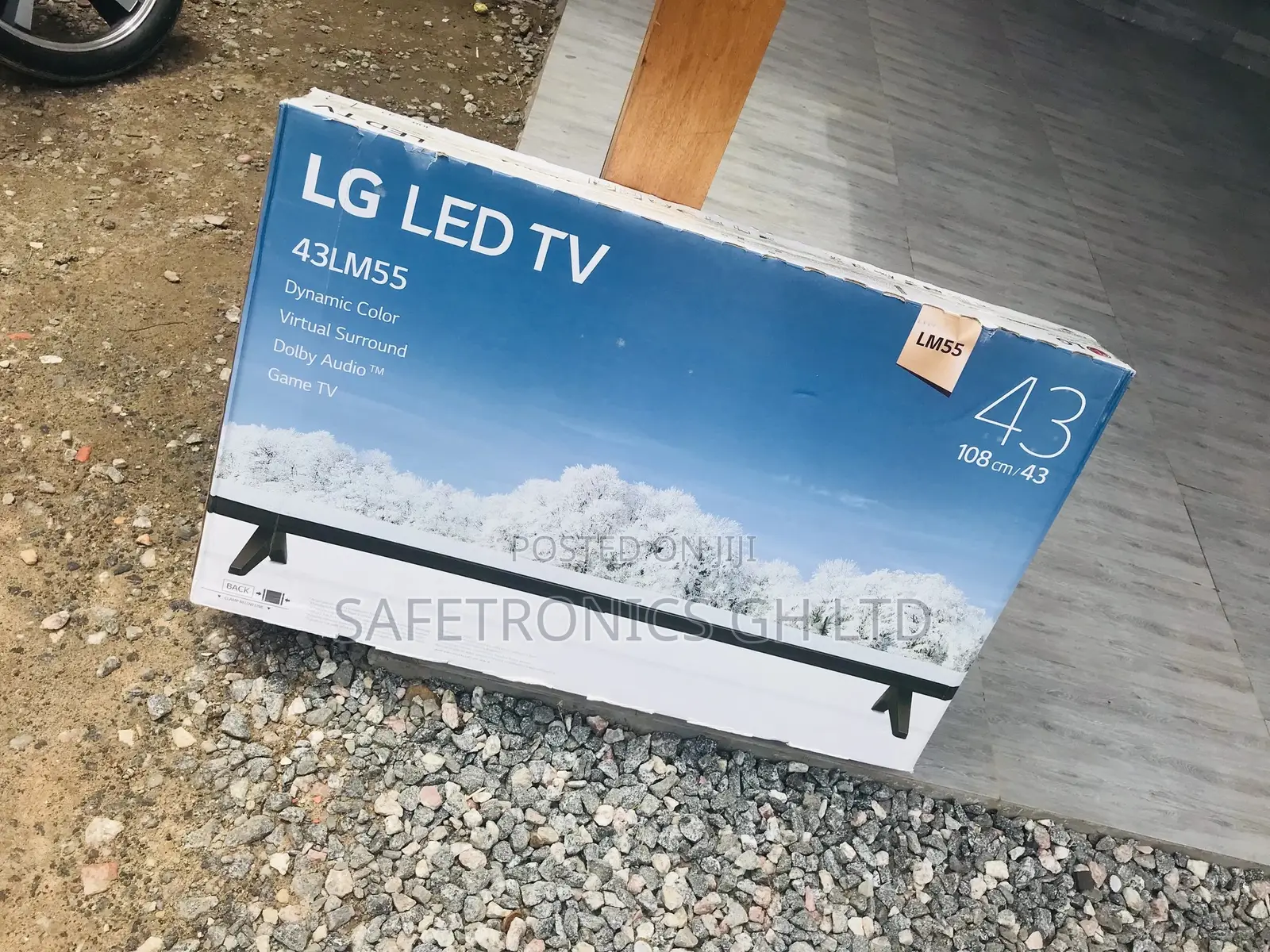 LG Dynamic Color Glossy Smart Tv 43 Inches 
