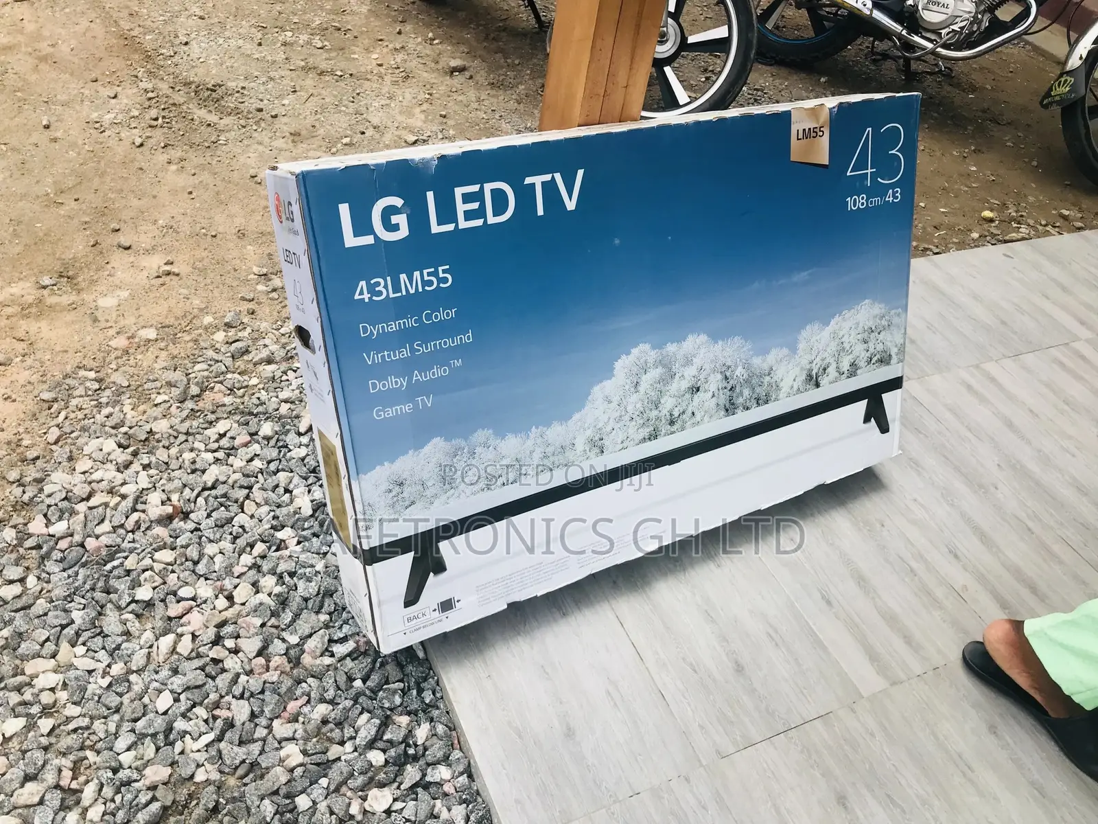 43 Inches LED Satellite Glossy Smart Lg Tv 