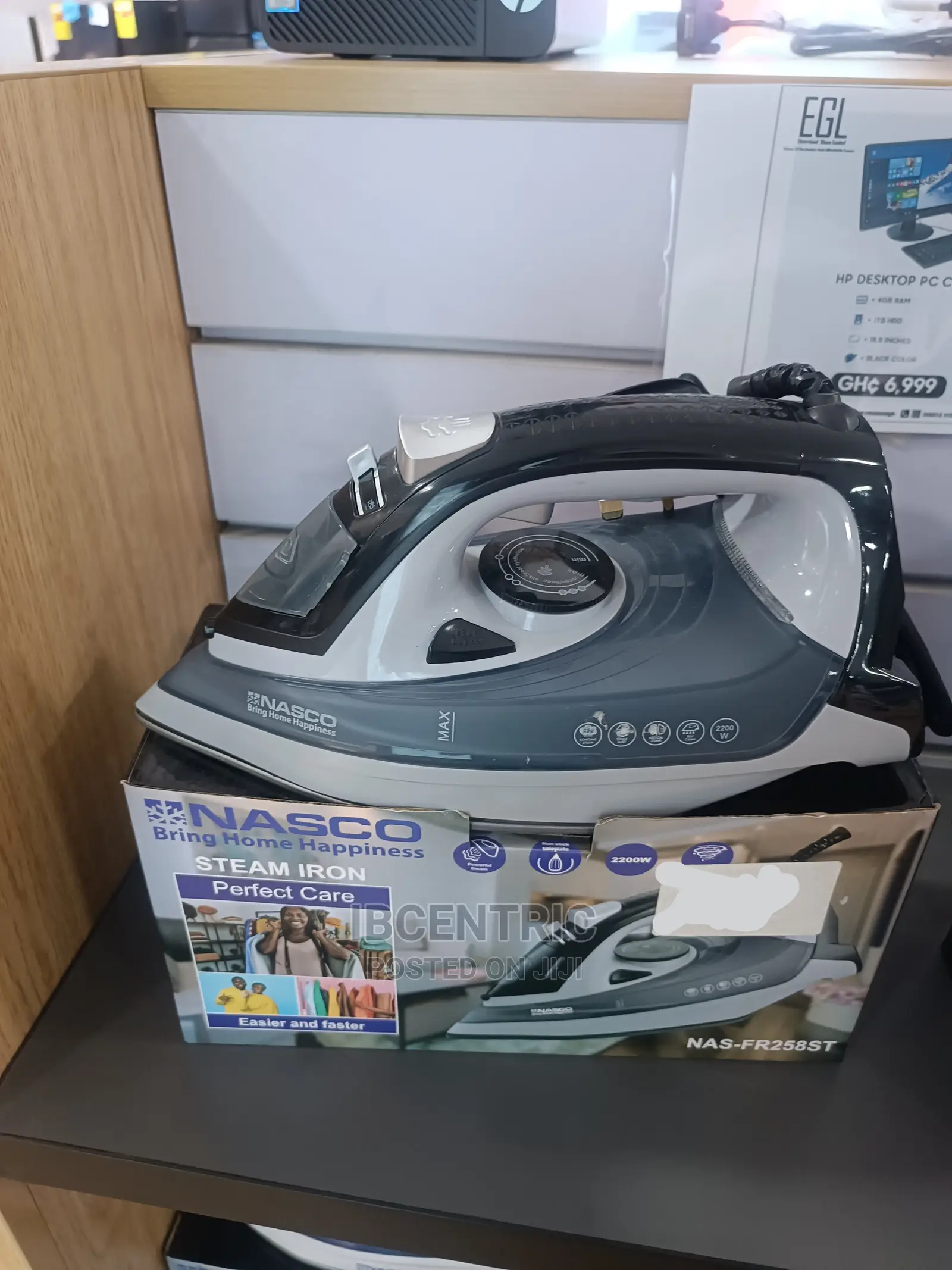 Nasco 2200watts Steam Iron