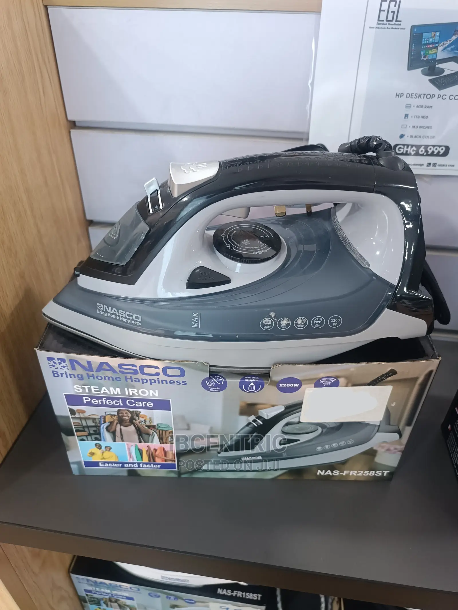 Nasco 2200watts Steam Iron