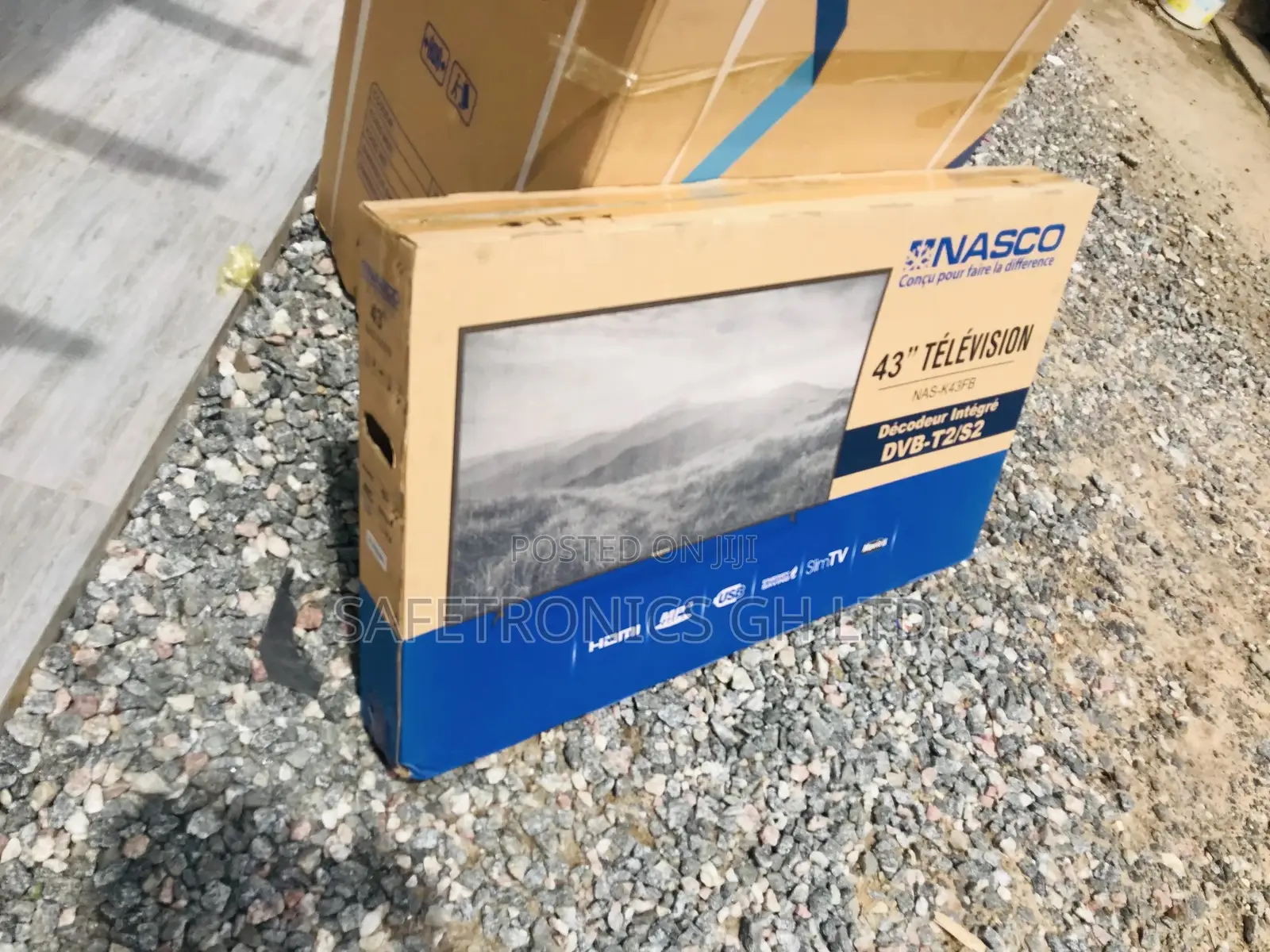 LED Glossy Digital Satellite Nasco 43 Inches 
