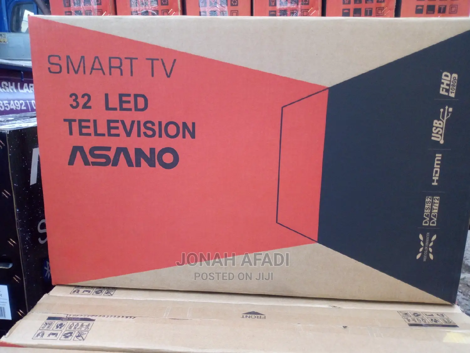 Asano 32inch Android Smart Led Tv – 32 Black