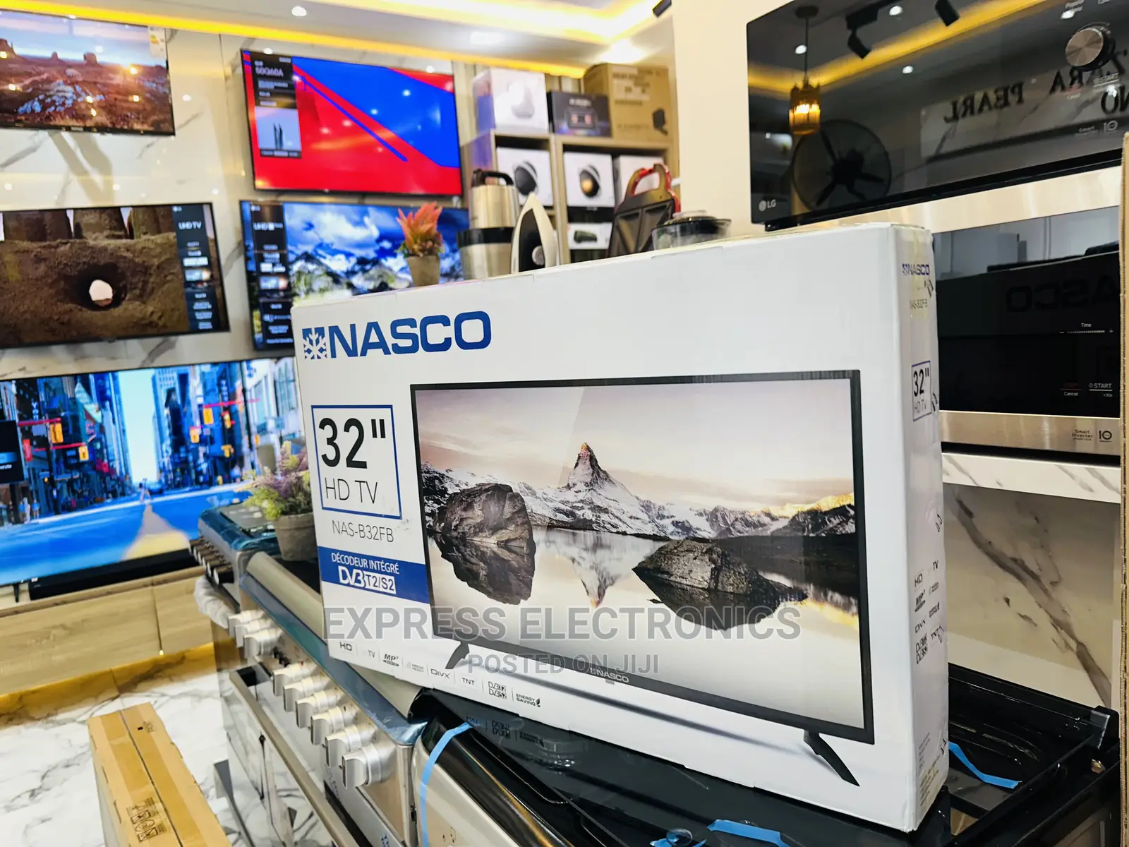 Dual Led Display Hd Digital Satellite Nasco 32”