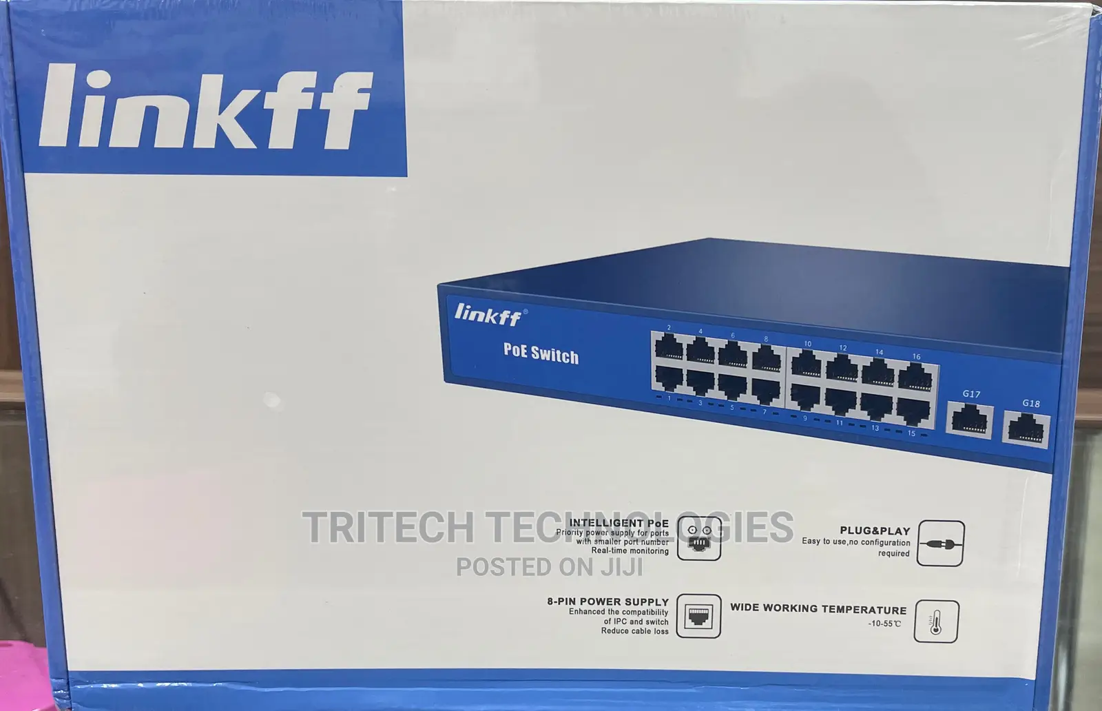 16port+2ge+1sfp Poe Switch 10/100/1000