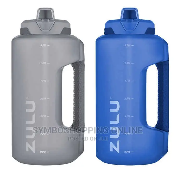 Zulu Half Gallon Water Bottle With Straw