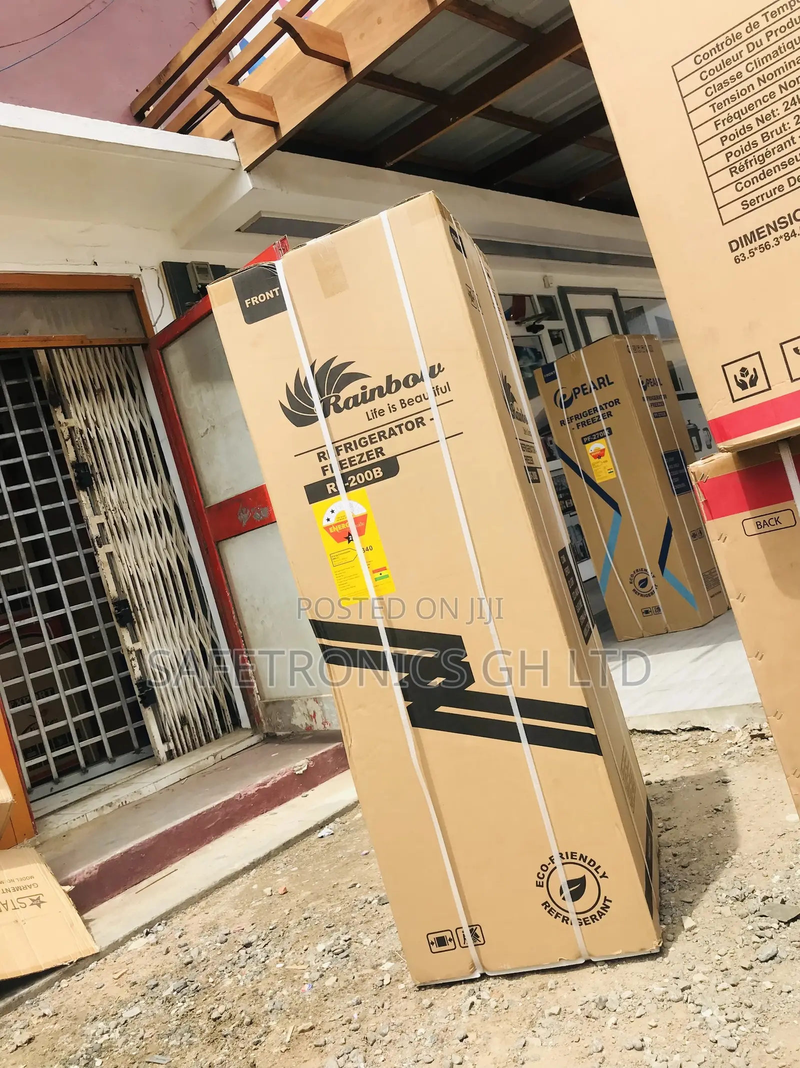 Bottomfreezer Rainbow RF-200B 140 Liter Double Door