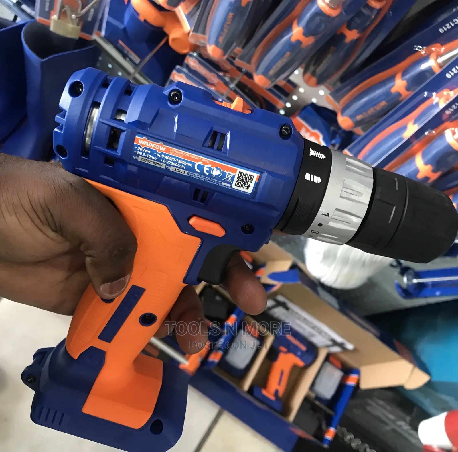 WADFOW Cordless Impact Drill 20V