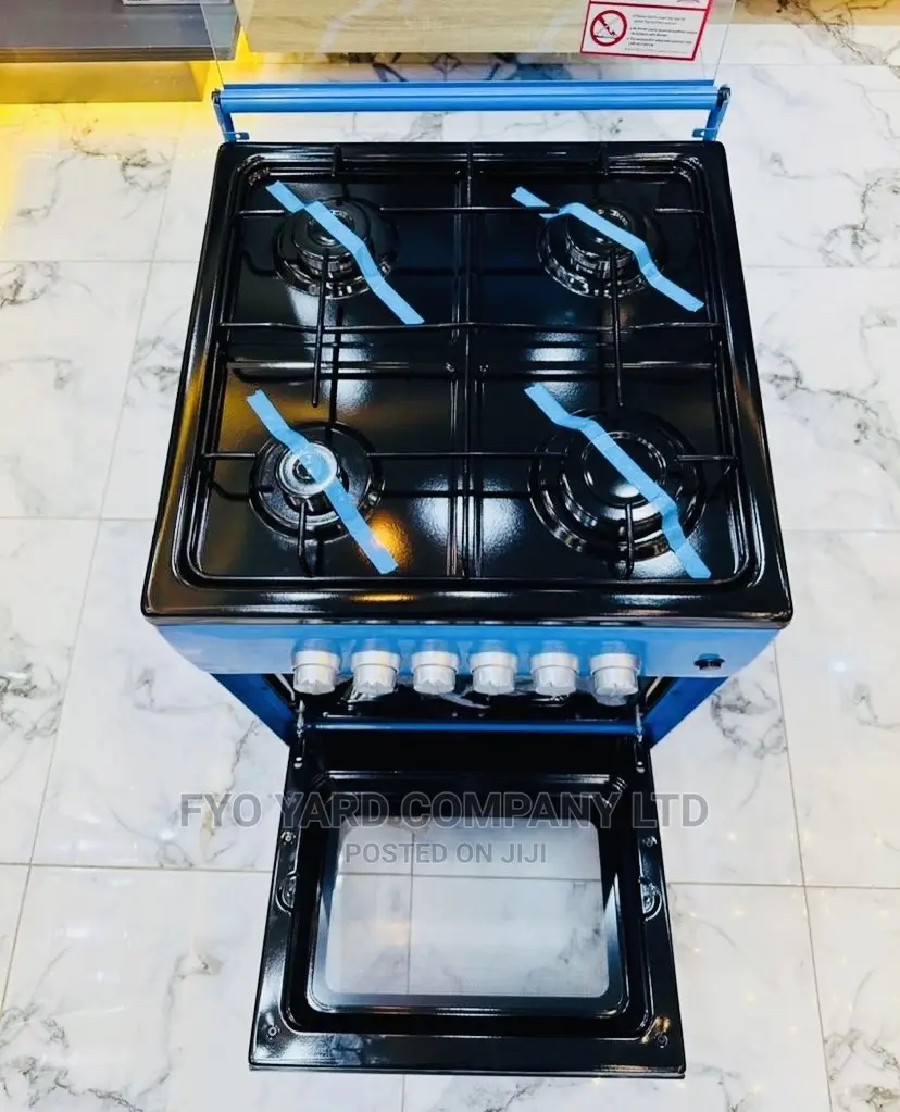 Volcano 4 Burners 50x50 Gas Stove With Grill and Oven
