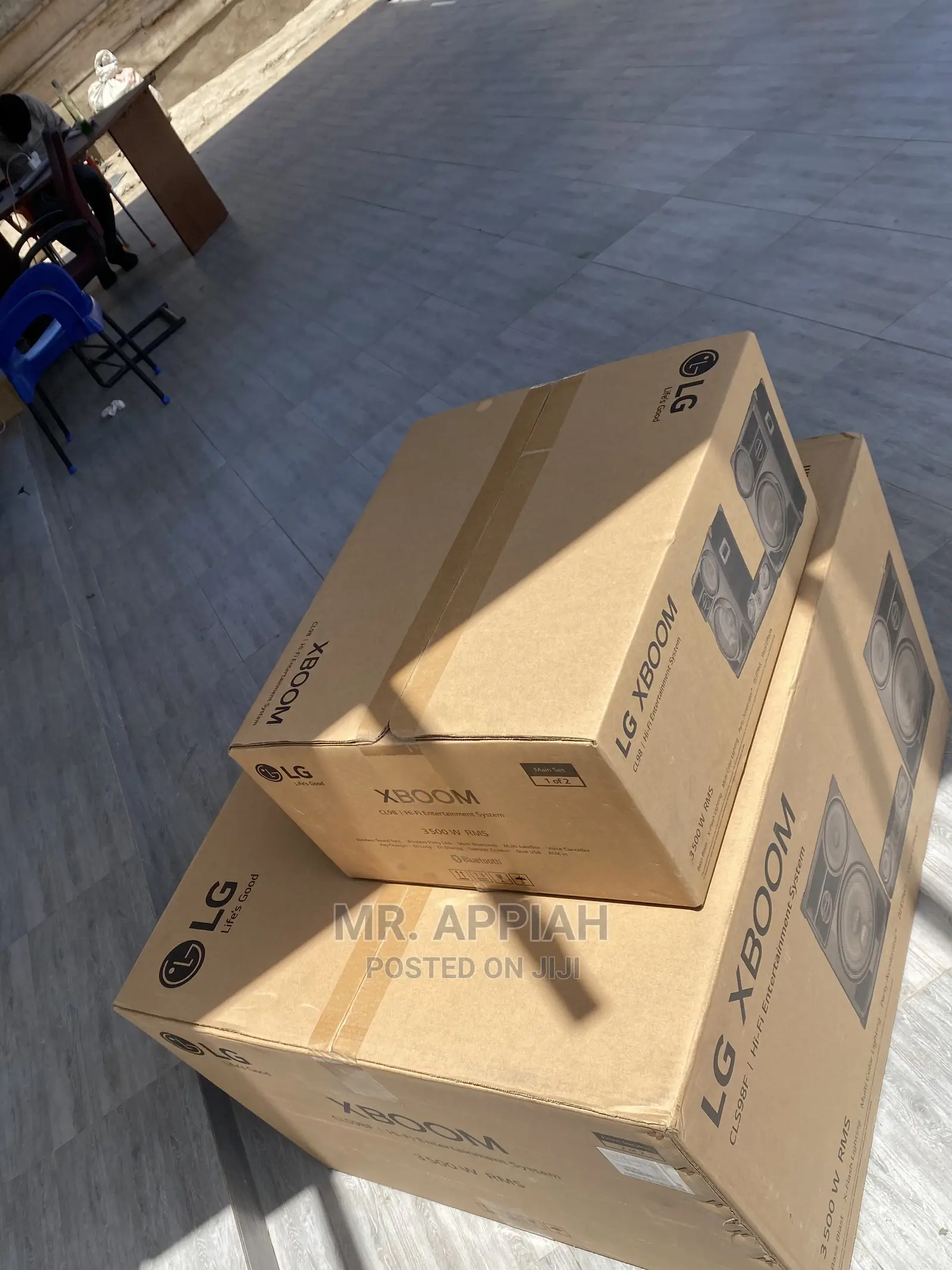 Energy Clear Songs on LG Xboom CL98 Bluetooth Speaker(3500W)