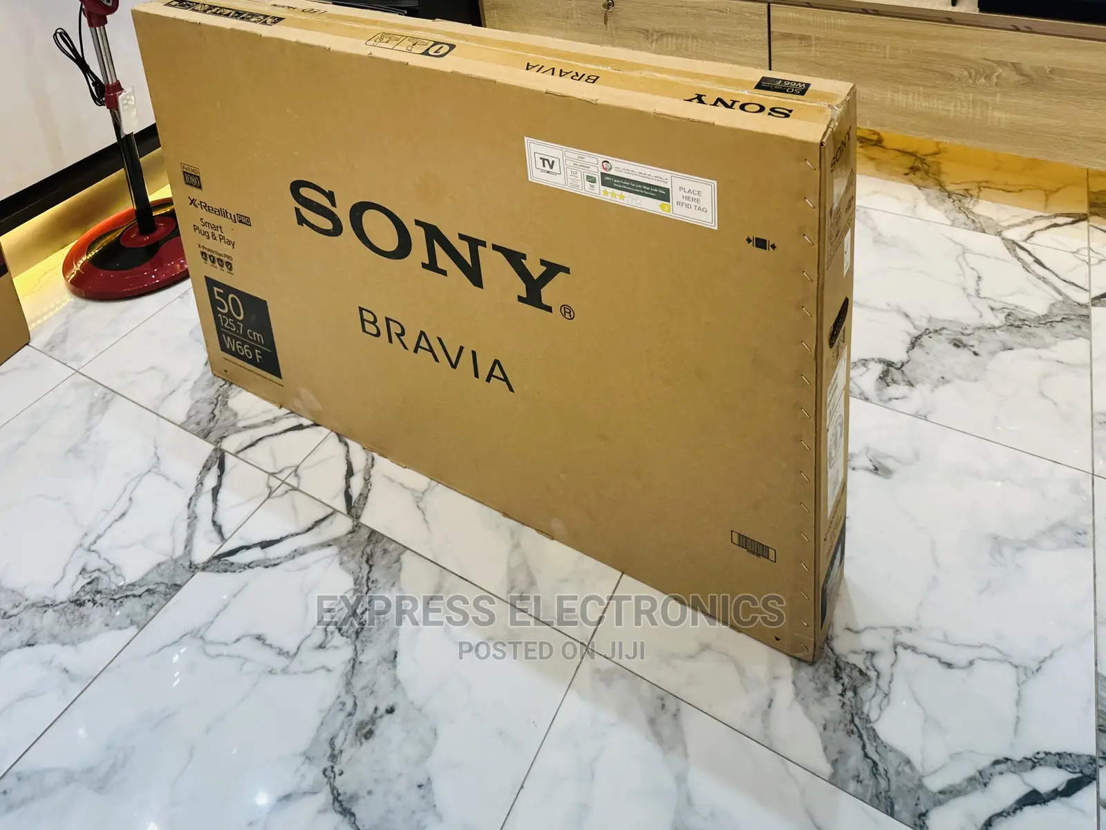 Rich Sound and Stylish Design 50W660F FHD Sony Android Tv 