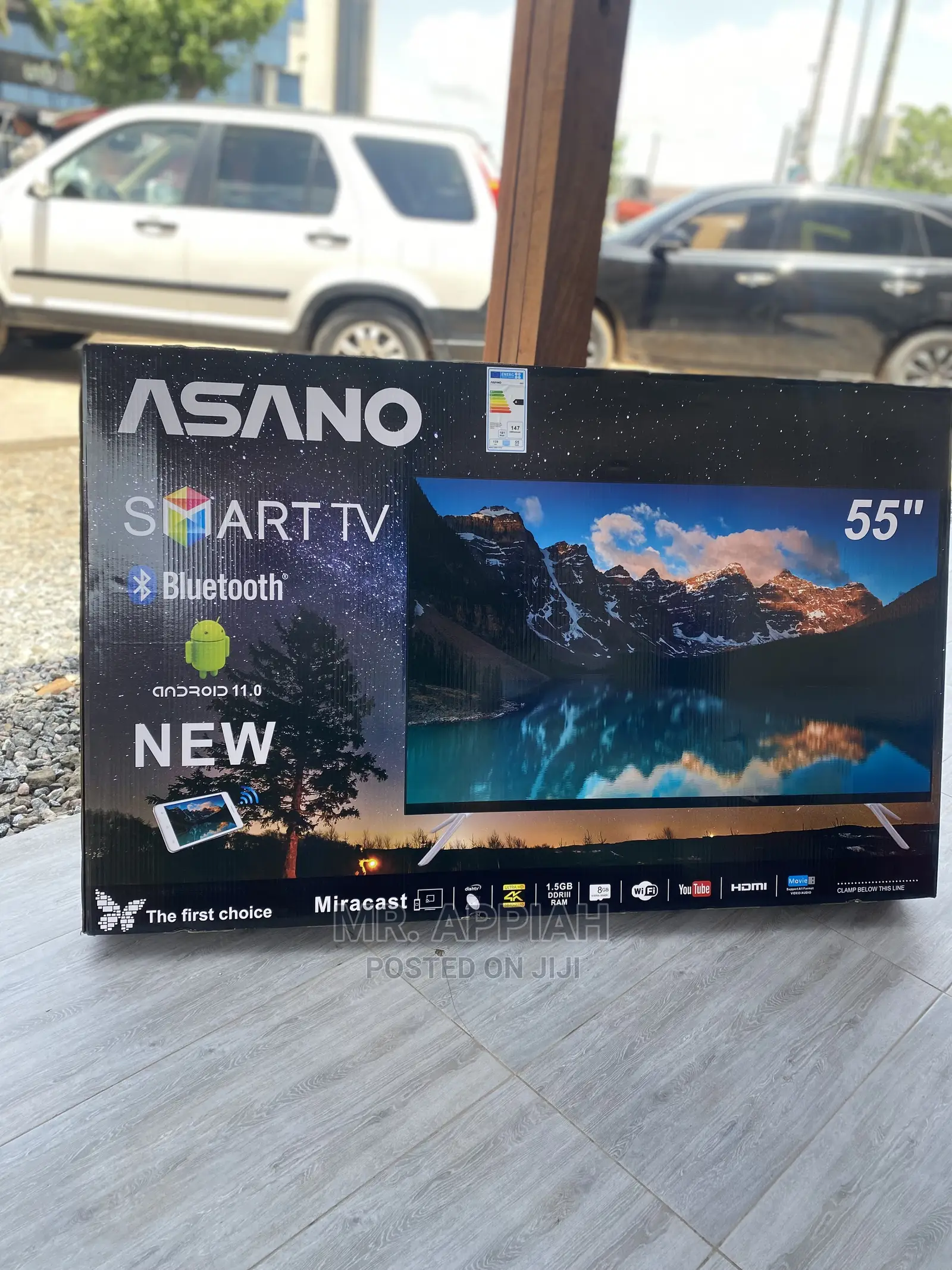 Order Asano 55 Inch Smart Tv With Bluetooth 