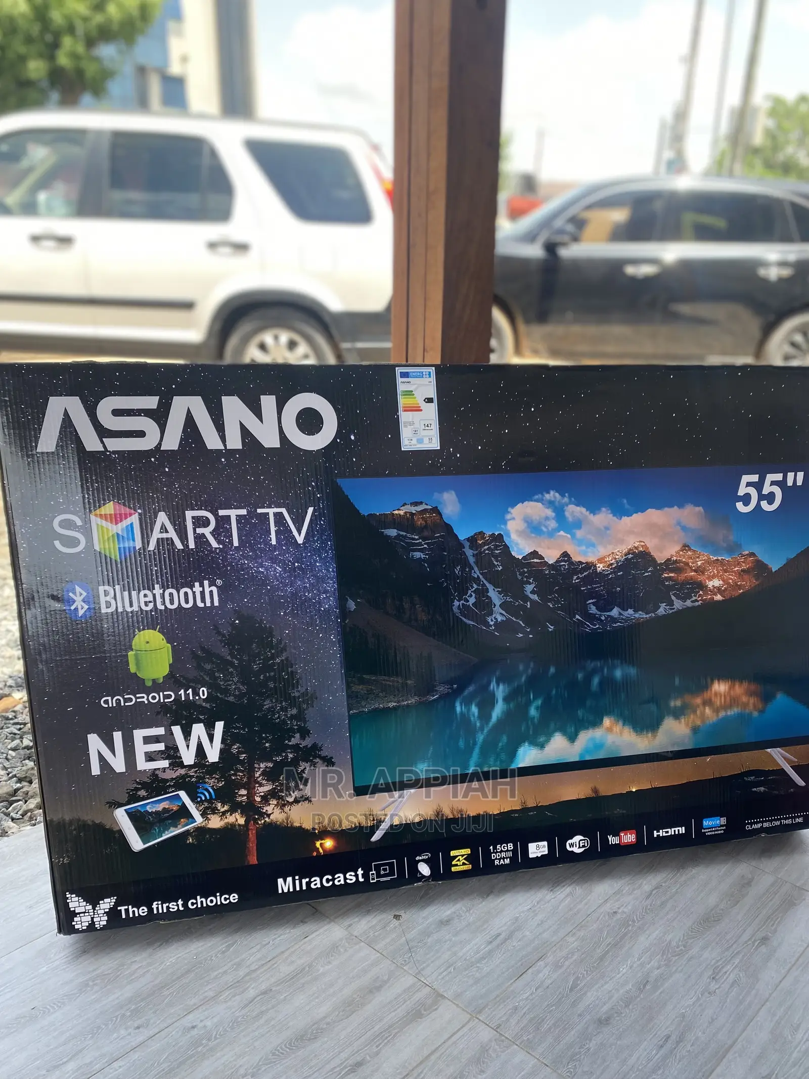 Smart Asano 55 Inches Uhd Satelite Tv 