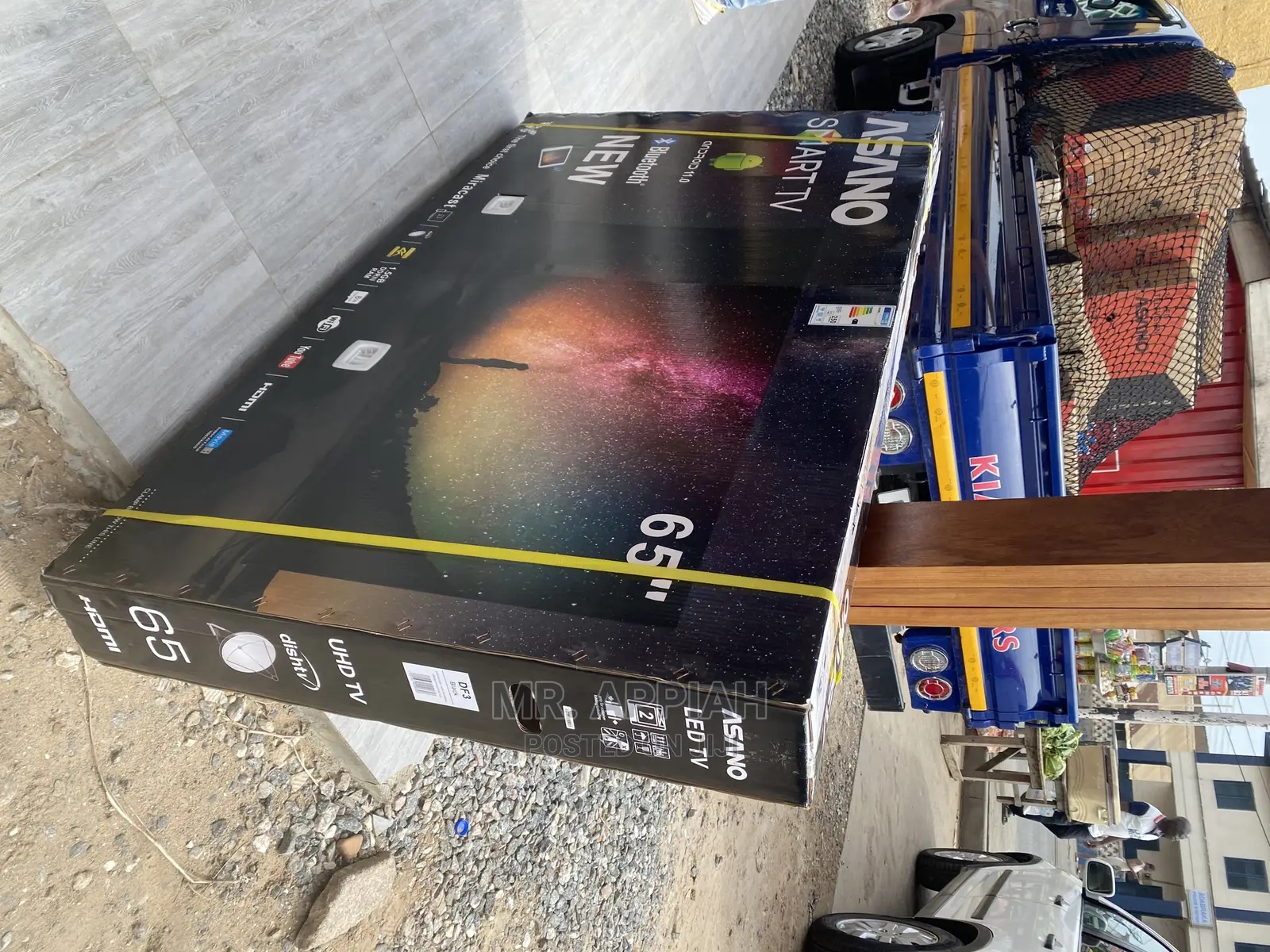 Original Asano 65 Inch Uhd Miracast Smart Tv 