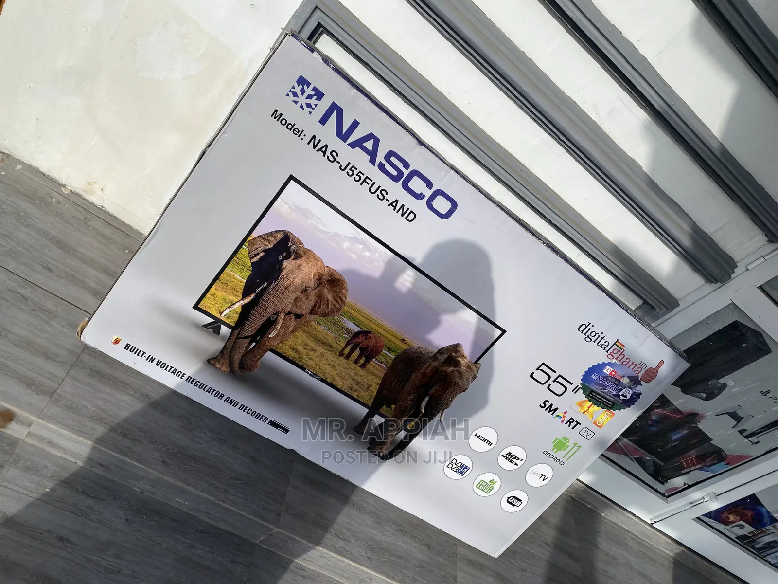 High Quality Nasco 55” Smart Tv on Sale(Nas-J55fus-And)