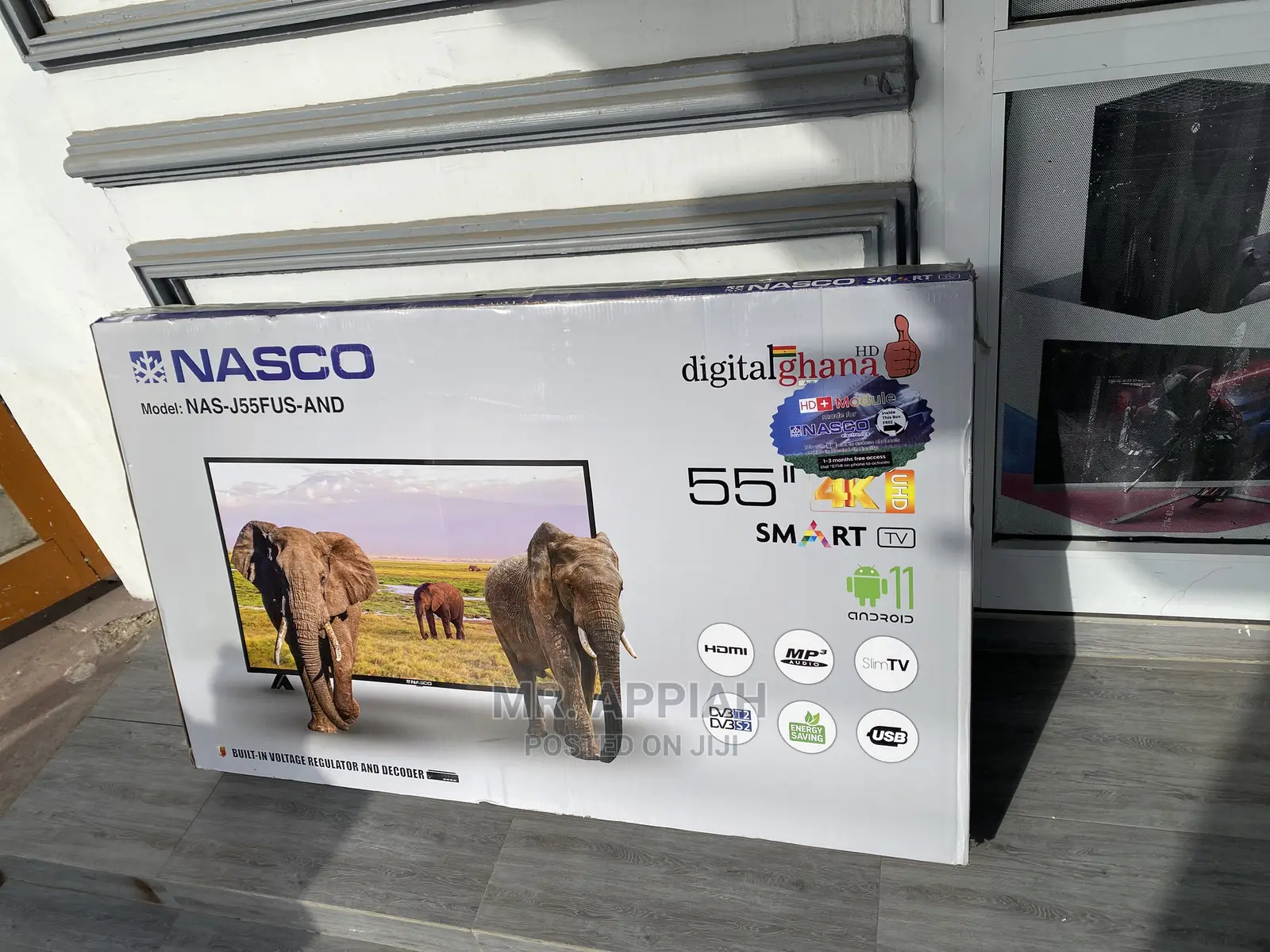 High Quality Nasco 55” Smart Tv on Sale(Nas-J55fus-And)