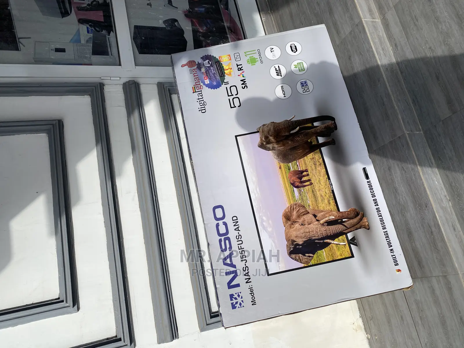 Enjoy Great Content on Nasco 55” Nas-J55fus-And,Smart LED