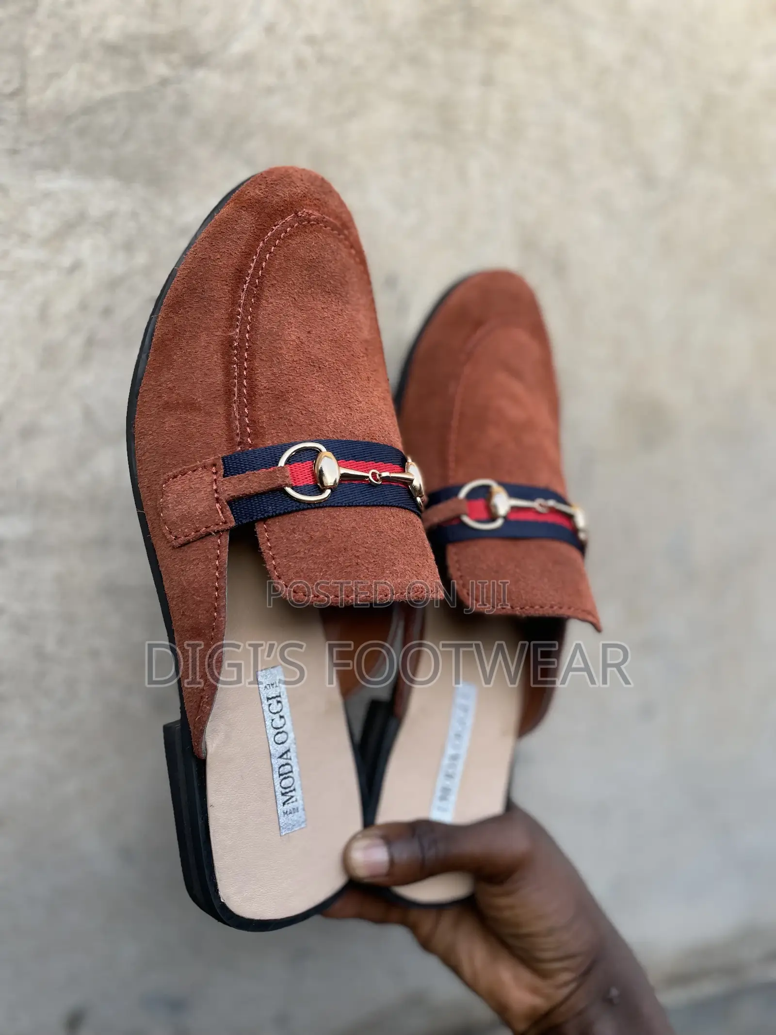 Black Gucci Half Shoe