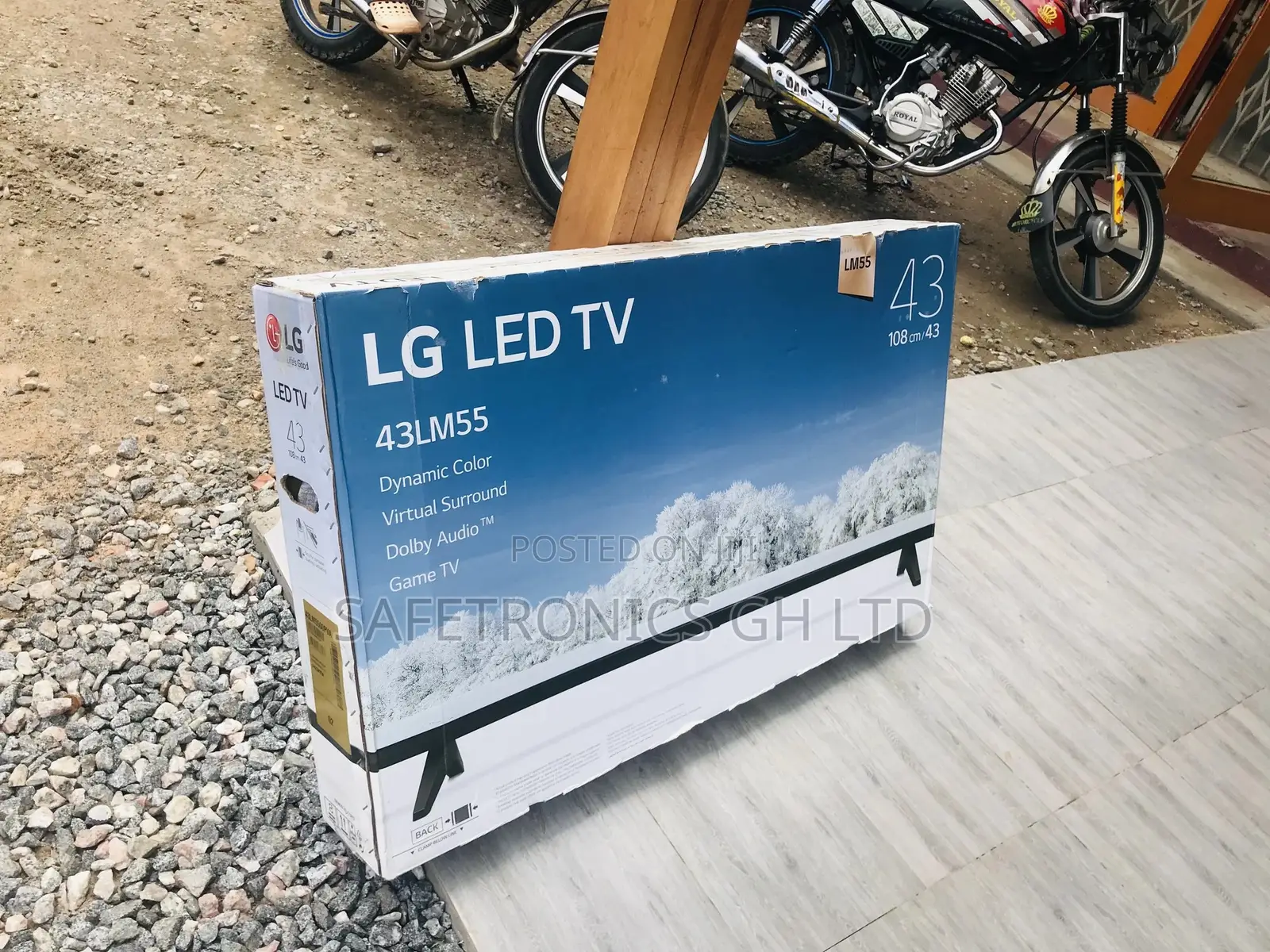 43 Inches High Quality LG LM55 Glossy Led Smart Tv