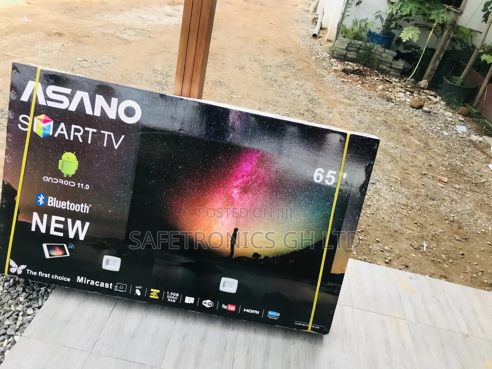 Asaon 65 “ High Quality Glossy Smart Led + Bluetooth